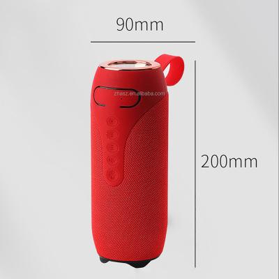 China Wireless Remote Control Speaker Led light Portable Clothe Cover Party Outdoor Speaker for sale