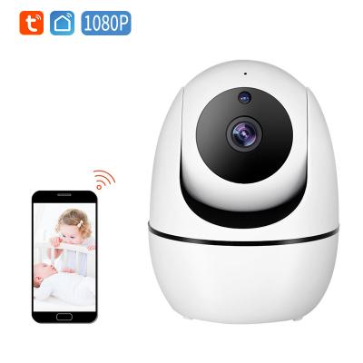 China PAN-TILT 1080p P2P Digital Video Baby Camera Remote Monitoring Tuya Vava Smart Baby Monitor AI Two Way Audio Human Detection for sale