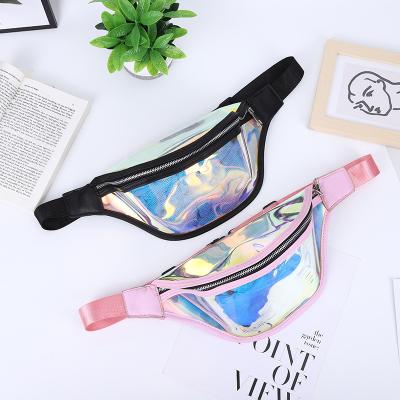 China Transparent TPU Waist Bag Transparent Diagonal Waist Bag Soft TPU Women's Cross - Body Men Belt Chest Bag for sale