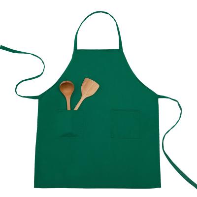 China Drink / Food Polyester Twill Kitchen Apron With Pocket Oil - Proof Cooking Apron Full Body Wash Adult Adjustable Apron for sale