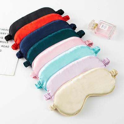 China Hot Selling Soft Soft Girls Sleeping Silk Blindfold Eye Mask Women Relax Mask Eye Shade Cover For Travel Home for sale