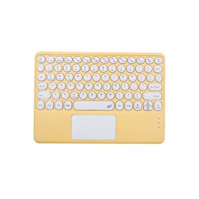 China Wireless 78 Keys Keyboard Wireless Mobile Small Touch Screen Wireless Keyboard For PC Smartphone Tablet for sale