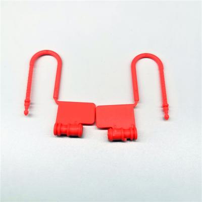 China PP High Quality Hot Selling Optional Printing Waterproof Traceability Plastic Container Padlock Seal Meter Seal Door for sale