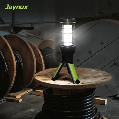 China Hanging hook and USB cable hidden in tripod legs Rechargeable Area Light with metal cage and tripod for sale