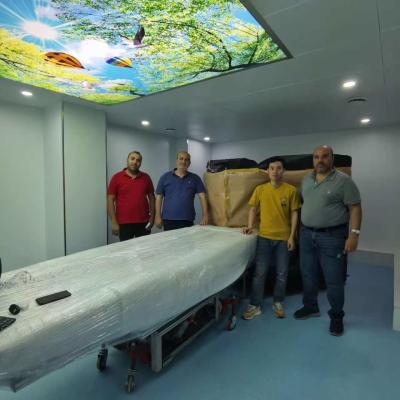 China Aanpasbare MRI-schildkamer met brandwerend HVAC-ventilatiesysteem van klasse A en vinylvloeren Te koop