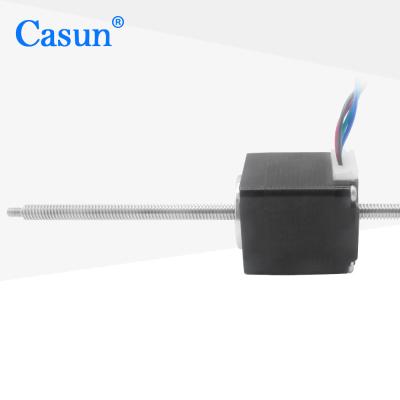 China 80mN.M Nema11 Non Captive Stepper Motor Through Screw Lead 8mm 0.8A 4.64V en venta