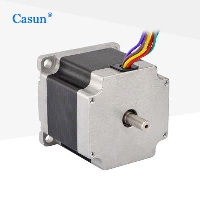 China El robot CNC de doble eje 1.8 grado 4 fase 1.26N.m DC NEMA 23 motor híbrido paso a paso en venta
