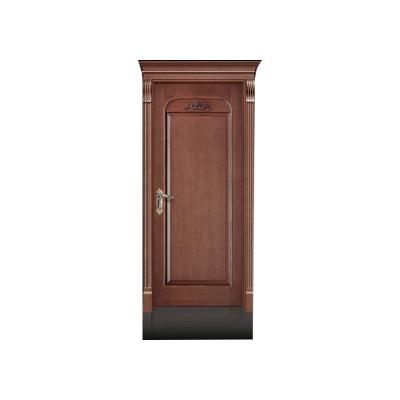China Wholesale Waterproof Cheap Wooden Door Interior Bedroom Melamine Wood Door for sale