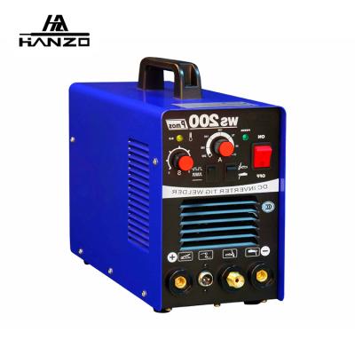 China Building Material Shop Welders Mosfet Transistor MOSFET WS-200 Inverter Welding Machine 220V DC Super Pulse TIG Welder 200P for sale