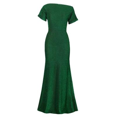 China Round KEN-AM211237 Broom Dress Dress Collar Breathable Temperament High Waist Slender Dress Female for sale