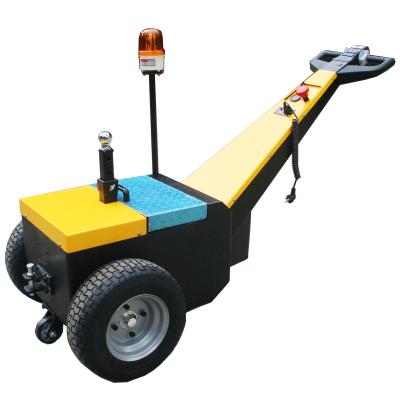 China Construction works General Industrial Equipment 2 Ton Walking Type Electric Baggage Mini Tow Tractor for sale