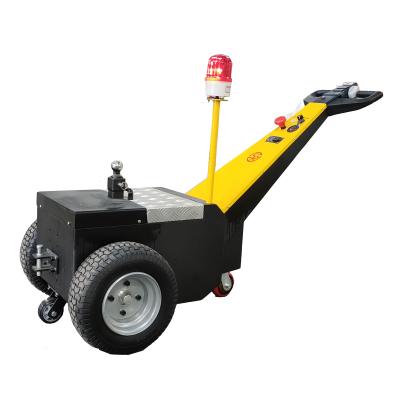 China Construction works Sunrise 2 Ton 3 Ton Stand On Electric Tow Tractor With Powerful Drive Motor for sale