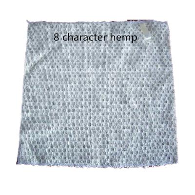 China EXFOLIATE natural cotton, sisal, ramie, linen, clean bath towel handkerchief, lock edge and hook for sale