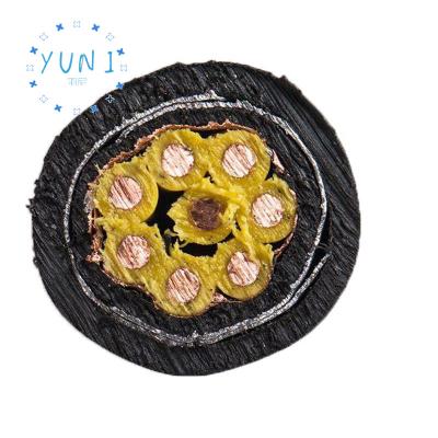 China Copper Clad Steel YUNI xlpe cable price 25 35 50 70 95 mm copper electrical cable 3 core 150mm power cable for sale
