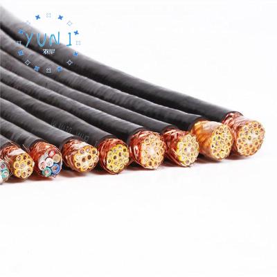 China Copper Clad Steel YUNI insulation cable PE jacket mining cable suppliers for sale