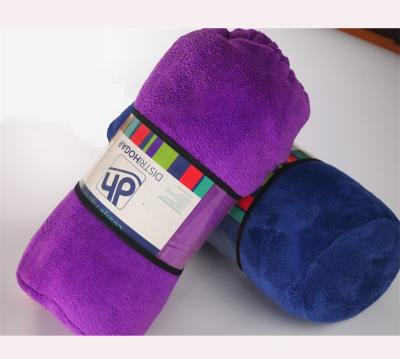 China Anti-pilling super soft flannel blanket, flannel fleece blanket, travel blanket for sale