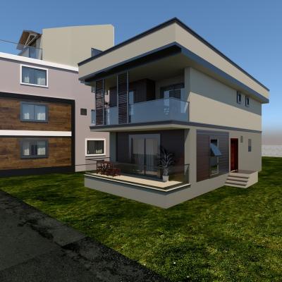 China Modern Luxury Prefab Trailer House Prefab Tiny House for sale