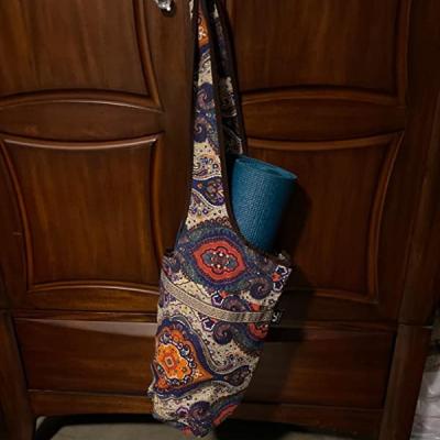 China DAY BACKPACK Yoga Mat Bag with Large Size Pocket and Interior Zipper Pocket, Yoga Gym Carrier Bag Fit Most Yoga Mat Size for sale