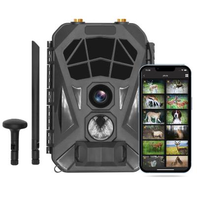 China GPS 4G LTE Wireless Cellular Trail Camera 1080P Outdoor Game Camera with Night Vision Motion Activated IP56 Waterproof for Hunting for sale
