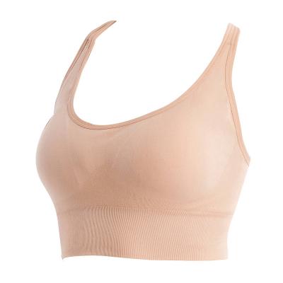 China Body Sculpting 2021 New Women Sports Tops Workout Fitness Bra Tops Sustainable Sportswear for sale