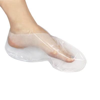 China Liquid Gel BSCI SMETA Plant Foot SPA Footmask Bag Waterproof Foot Skin Mask Packing for sale