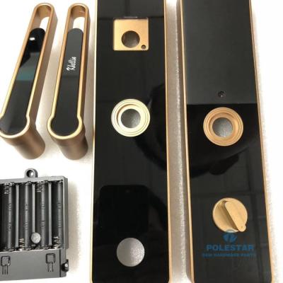 Chine Étiquettes de serrure électronique à manches CNC pièces fraîches en aluminium 6061 T6 à vendre