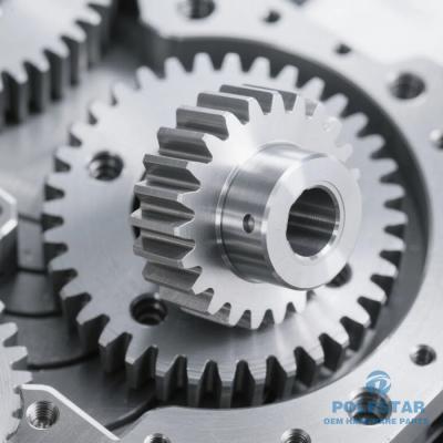 Chine Titane alliage CNC pièces métalliques usinées sur mesure Machines agricoles engrenages à vitesse variable résistant à la corrosion à vendre