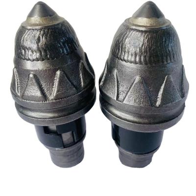 China Coal Mining Plant Manufacture Base Rotary Drilling Bits Various Cutting Bullet Rotary Digging Drilling Teeth for sale