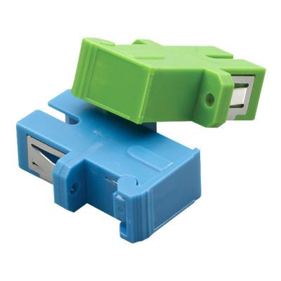 China Simplex SC PC Adaptador de fibra óptica UPC con obturador automático lateral Compatibilidad de red 4g en venta