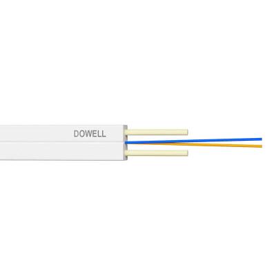 China LSZH Outer Protection GJXFH FTTH Drop Cable with Parallel Metal Reinforcements for sale