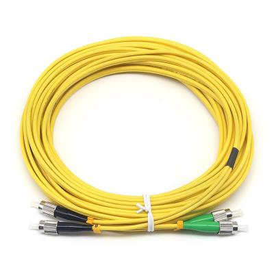 Chine Résistance à l'humidité du câble de patch en fibre optique en PVC FC APC à FC UPC Tensibilité à vendre