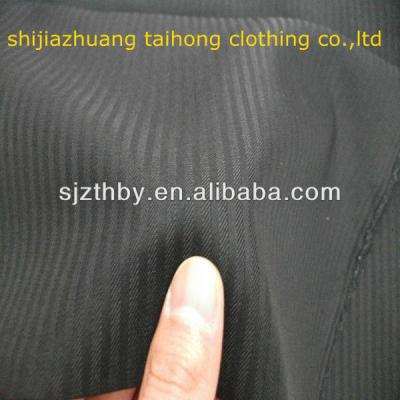 China Black And White Herringbone Polyester Pocketing Mesh Shrink-Resistant Scratching Scratch Fabric for sale