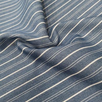 China T/R/Anti-static 80/18 with spandex spring and fall fashion sick clothes design stripe pattern for men and ladies shirt for sale