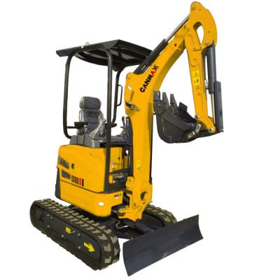 China Construction works China CM9018 1.7t - 1.8 ton mini garden crawler excavator cheap price for sale for sale