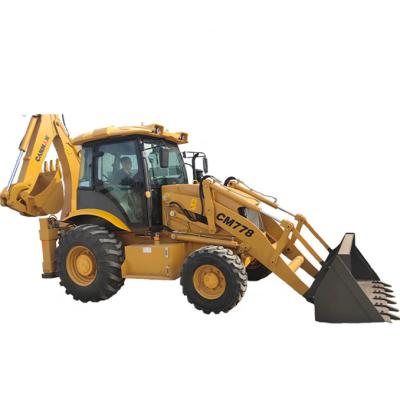 China Construction works Chinese factory CM778H farm tractor with front end loader and backhoe price for sale for sale