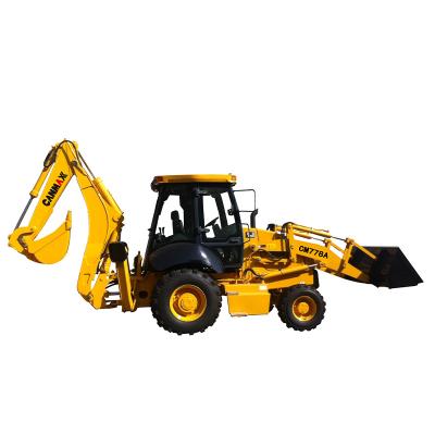 China Construction works Factory price of new CM778A mini wheel loader with backhoe made in china sale for sale