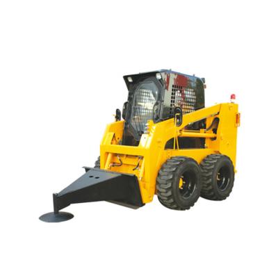 China Construction works New CSS650 900kg China mini skid steer loader like dingo with ice breaker activity attachment for sale for sale