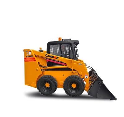 China Construction works High Quality CSS650 Mini Loader Skid Steer With Lawn Aerator Attachments Used Price For Sale for sale