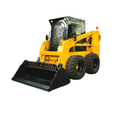 China Construction works Price of CSS750 mini electric walk behind skid steer loader with rock saw attachment for sale for sale