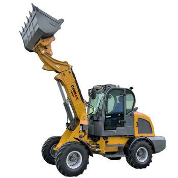 China Construction works China long ton CM809T boom loader CANMAX 1 ton 2 cheap telescopic mini wheel loader with down payment for sale