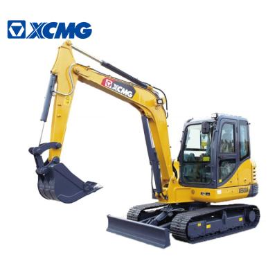 China Construction works XCMG 6 Ton Hydraulic Mini Crawler Excavator XE60DA China Excavator Price for sale