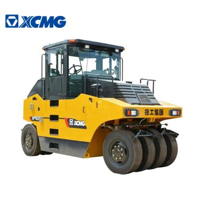 China Construction works XCMG Official XCMG 16 Ton 86kw Roller XP163 Pneumatic Road Roller With Air Conditioned Cabin for sale
