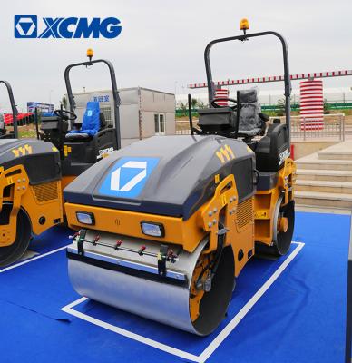 China Construction works XCMG brand 3 ton road roller small double drum vibratory road rollers XMR303 for sale for sale