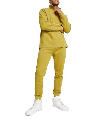 China 2021 New Style Breathable Popular Men's Customized High Quality Customized Zipper Trotter Sweatsuit for sale