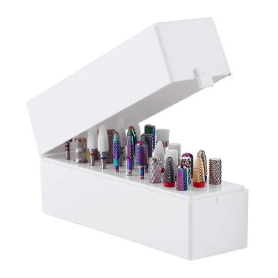 China Professional Electric Colorful Nail Salon Tools Rainbow Carbide Nail File Manicure Ceramic Drill Bit 3/32 Manicure Accessory for sale
