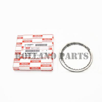 China Construction works 8-94405614-2 8944056142 genuine 4JA1 4JB1 4JG1 4JG2 excavator engine piston ring for isuzu TFR TFS for sale