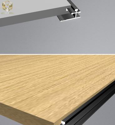 Chine Profil de bord en aluminium anodisé d'une épaisseur de 2 mm avec résistance aux UV à vendre