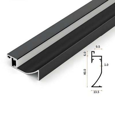 Chine Profil de bande LED en aluminium recouvert IP65 étanche à l'eau avec couvercle diffuseur à vendre