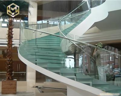 China Adjustable Height 1.2m Aluminum Glass Balcony Fence Easy Installation for sale