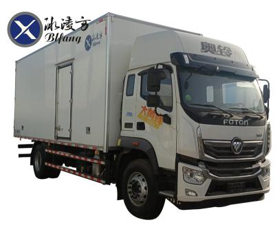 China FOTON OLING Bumblebee HOUSE Double Bedroom 18T Top Refrigerated Truck 1-10T Seafood Transport Ice Cream Top Freezer for sale